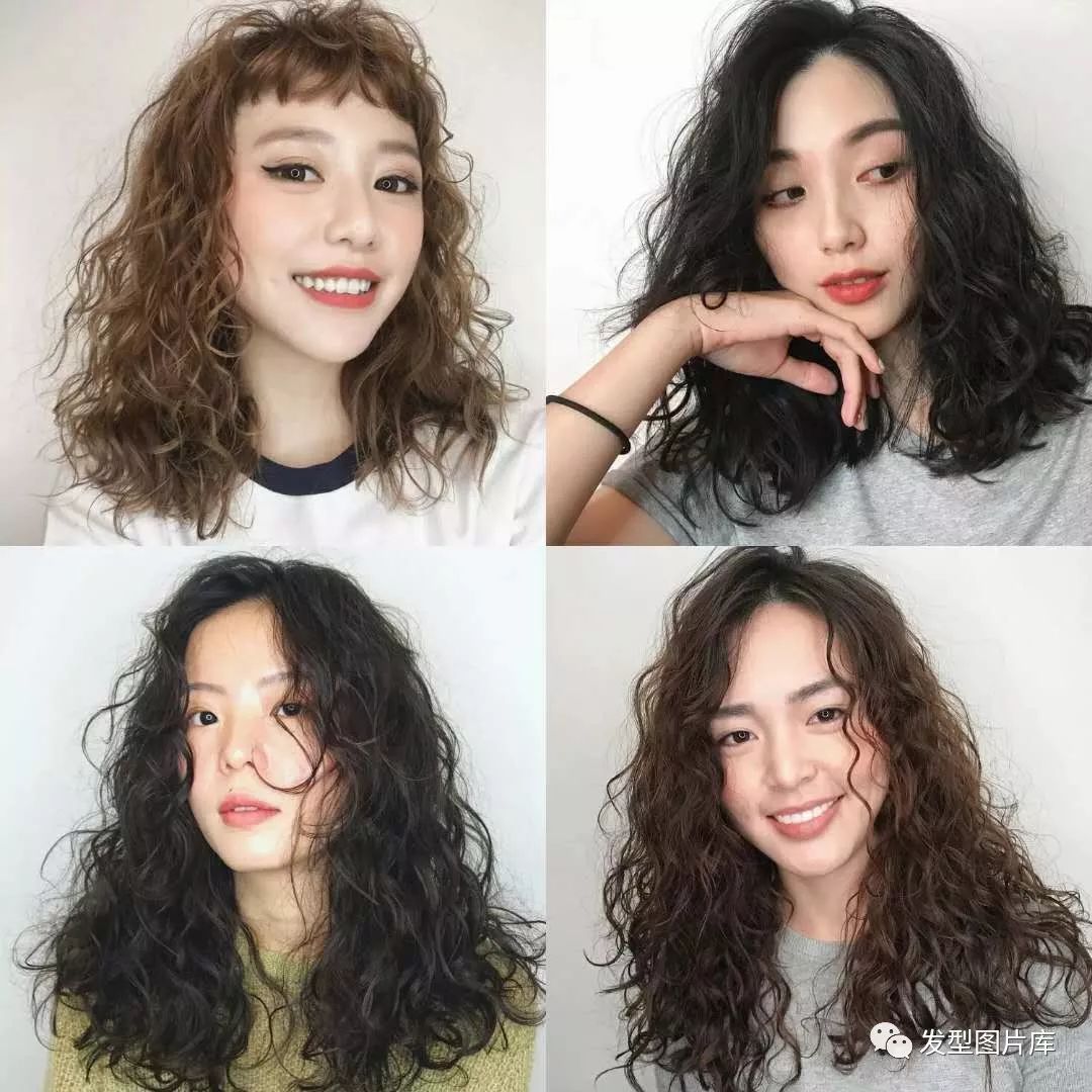 最新羊毛卷发型图片女大全