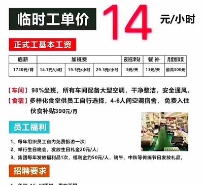 徐州紧急招聘临时工，共创未来，把握机遇瞬间！
